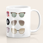 Ray Bans Sunglasses Illustration Coffee Mug Gallery Image 1