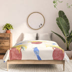 Mimosa and Blue Jay Comforter Gallery Image 3