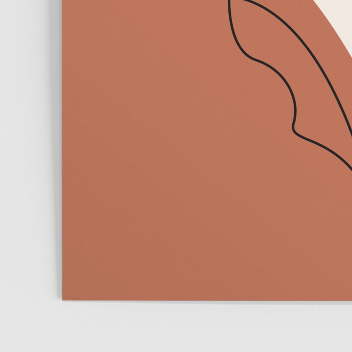 Poppies line drawing Poster Gallery Image 3