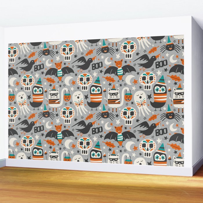 Halloween Party Wall Mural Gallery Image 2