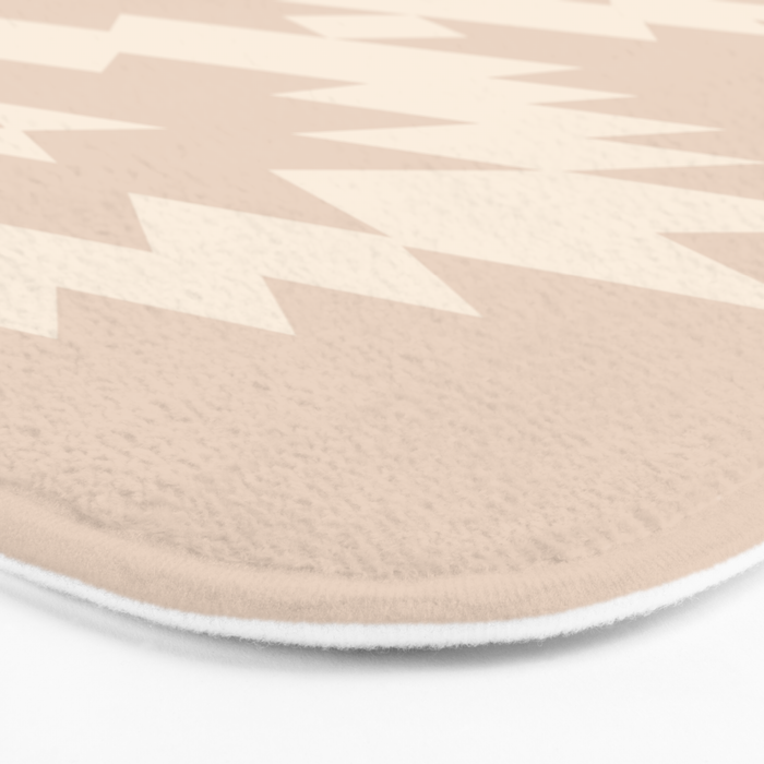 Southwestern Minimalism - Neutral Pink Bath Mat Gallery Image 3