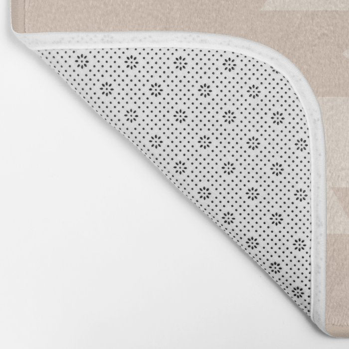 Southwestern Minimalism - Neutral Pink Bath Mat Gallery Image 2
