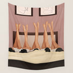 Friends Wall Tapestry Gallery Image 4