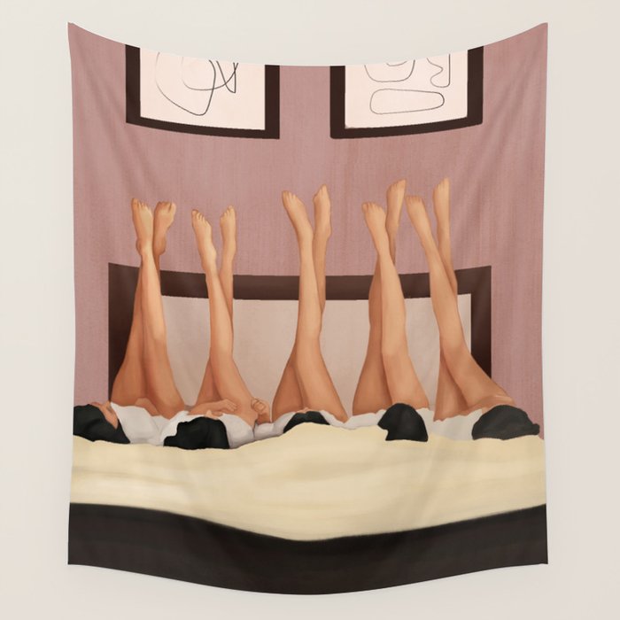 Friends Wall Tapestry Gallery Image 4