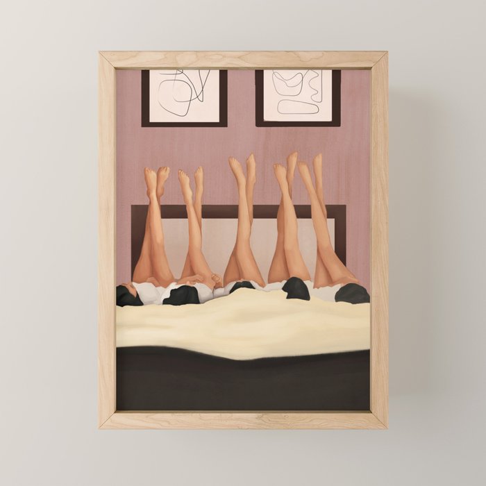 Friends Mini Art Print Gallery Image 1