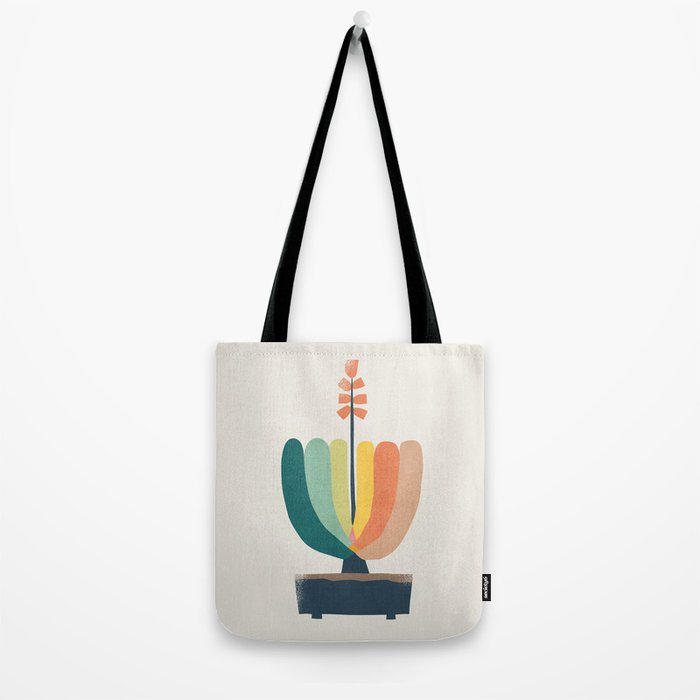 Whimsical aloe plicatilis succulent plant Tote Bag Gallery Image 2