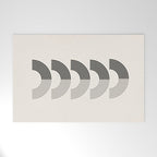 Black Rainbows Welcome Mat Gallery Image 1