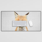 Baby Fox - Colorful Desk Mat Gallery Image 1
