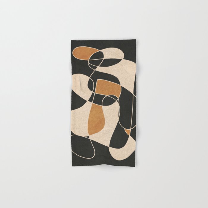 Modern Abstract Minimal Art 25 Bath Towel Gallery Image 1
