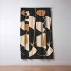 Modern Abstract Minimal Art 25 Window Curtain Gallery Image 3