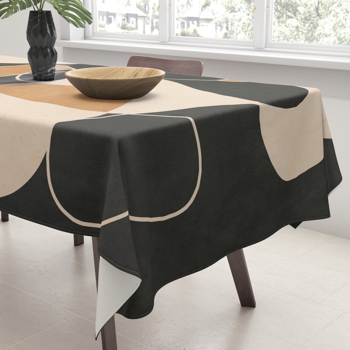 Modern Abstract Minimal Art 25 Tablecloth Gallery Image 3