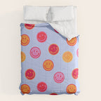 Smiling faces pattern no2 Comforter Gallery Image 6