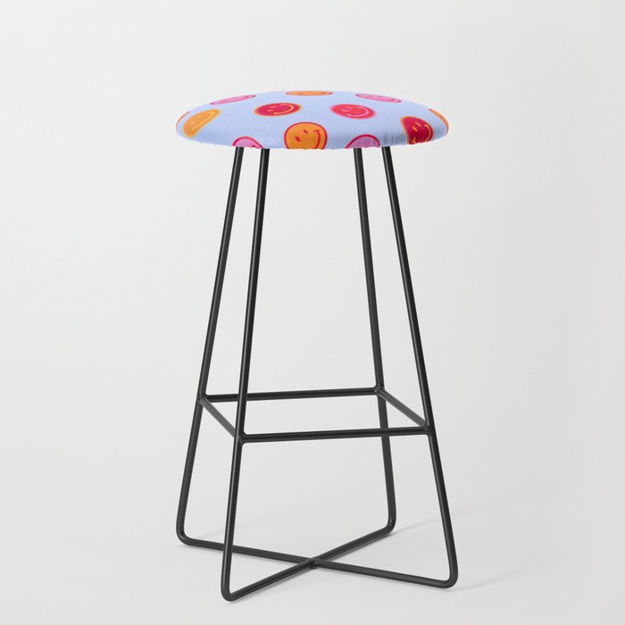 Smiling faces pattern no2 Stool Gallery Image 1