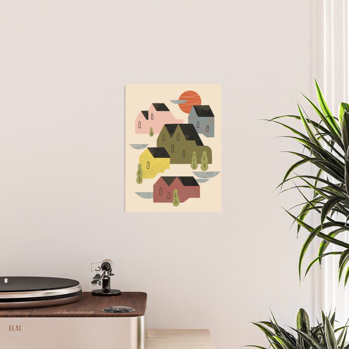 Cozy Village Poster Gallery Image 2