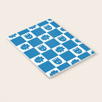 Checkered Flower Smiles Notebook Gallery Image 3