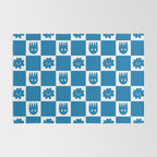 Checkered Flower Smiles Rug Gallery Image 2