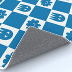 Checkered Flower Smiles Rug Gallery Image 4