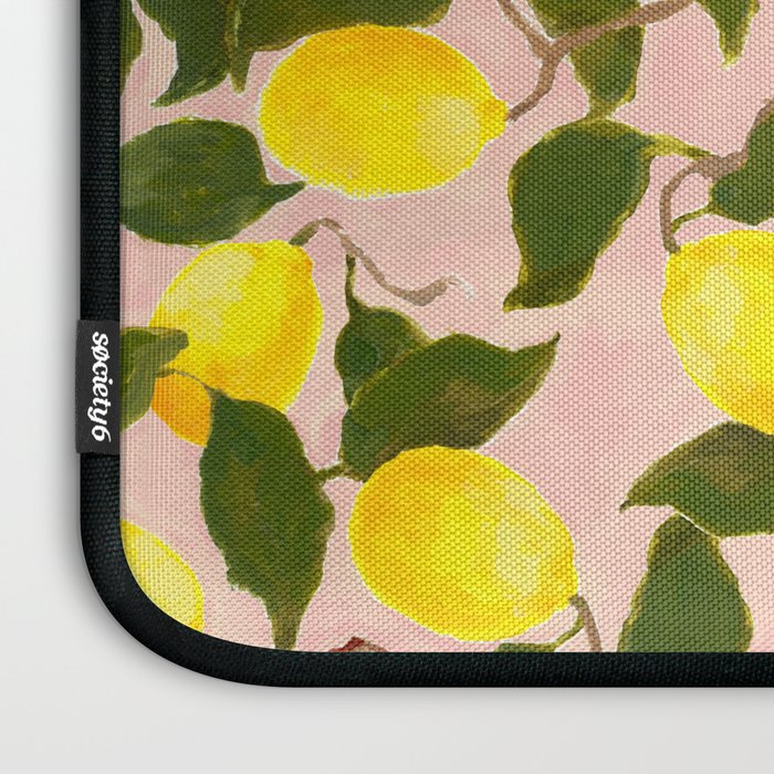 Summer Harvest Lemon Laptop Sleeve Gallery Image 3