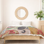 Cat in front of window in Paris  Duvet Cover Gallery Image 3