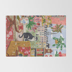 Cat in front of window in Paris  Rug Gallery Image 2