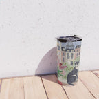 Cat in front of window in Paris  Travel Mug Gallery Image 4