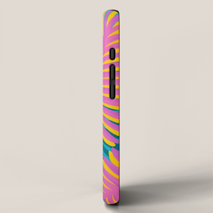Mid Mod Pink Palm Trees iPhone Case Gallery Image 2