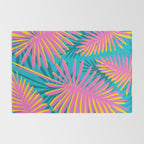 Mid Mod Pink Palm Trees Rug Gallery Image 2