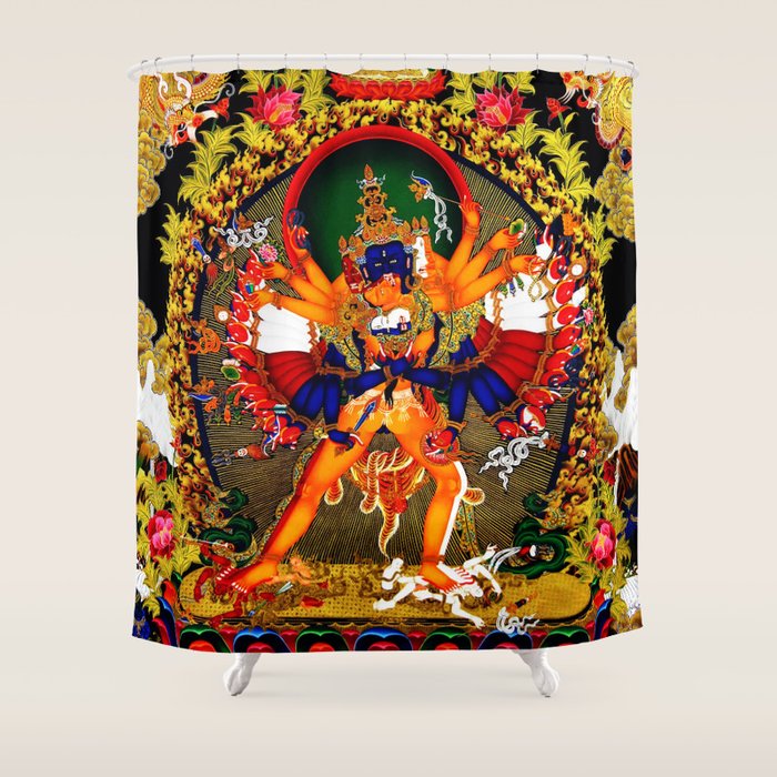 Hindu Kali 12 Shower Curtain Gallery Image 1