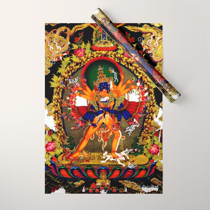 Hindu Kali 12 Wrapping Paper Gallery Image 1
