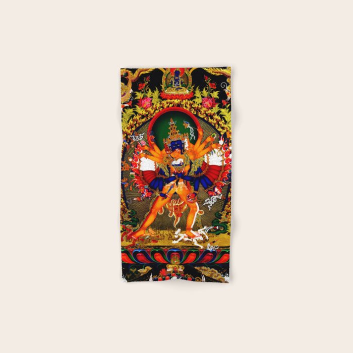 Hindu Kali 12 Bath Towel Gallery Image 1