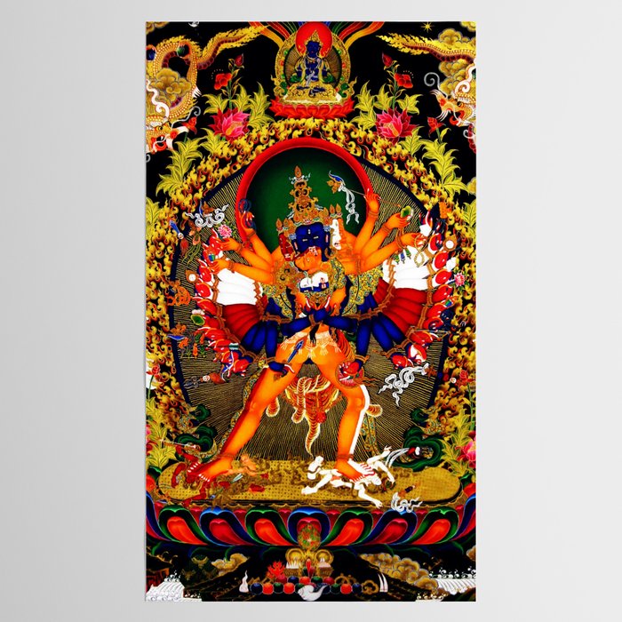 Hindu Kali 12 Tablecloth Gallery Image 2