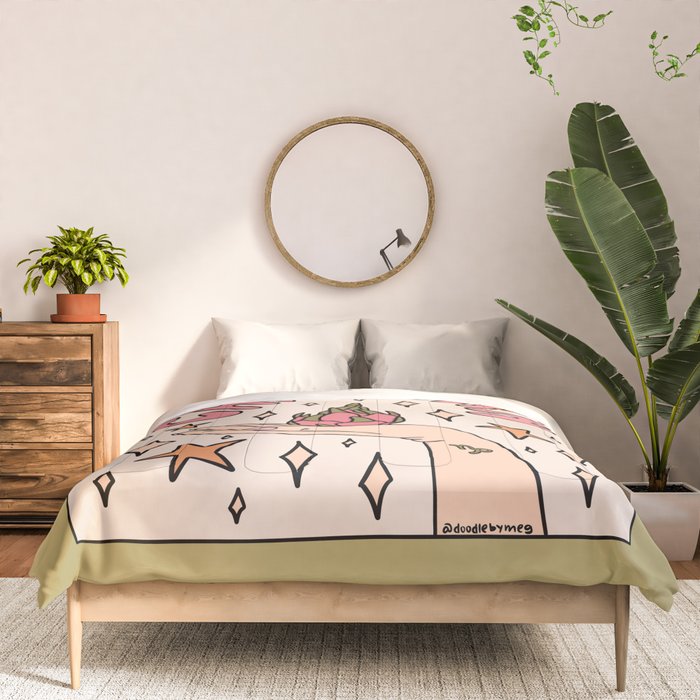 Capricorn Dragonfruit Comforter Gallery Image 3