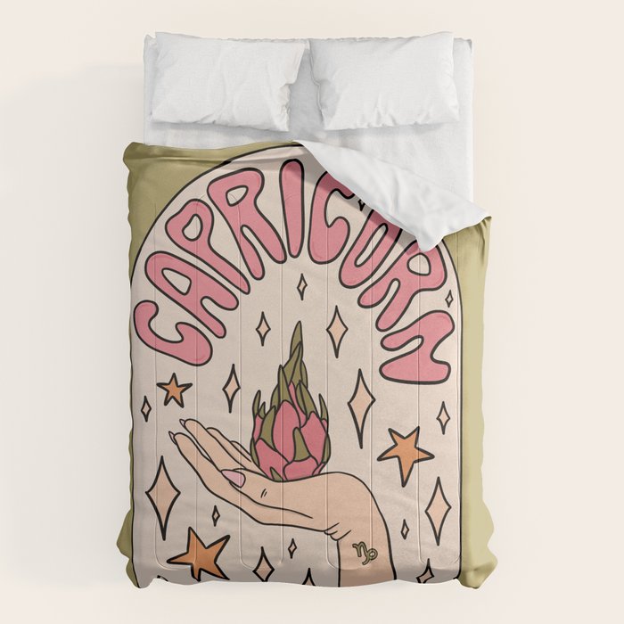 Capricorn Dragonfruit Comforter Gallery Image 1