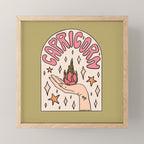 Capricorn Dragonfruit Mini Art Print Gallery Image 1