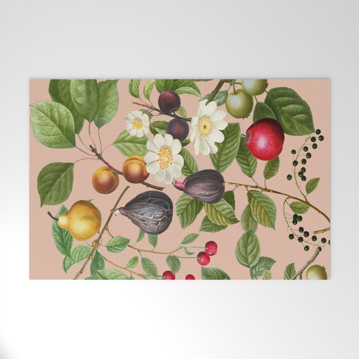 Peach Blossom  Welcome Mat Gallery Image 1