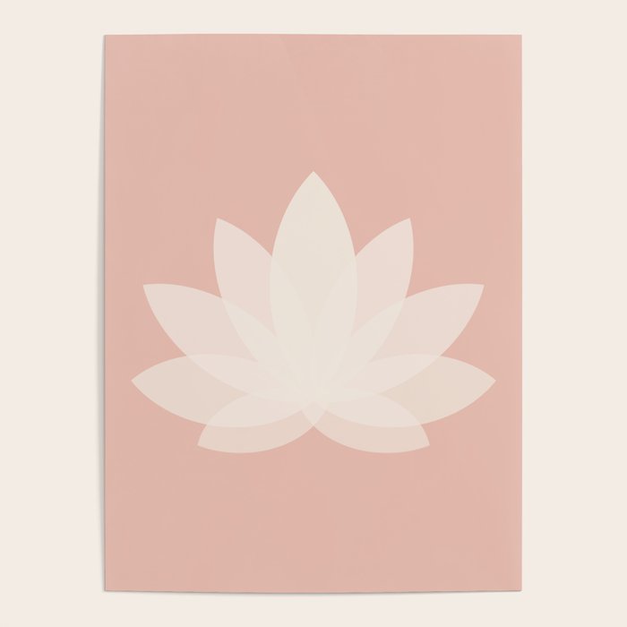 Lotus Flower Minimalism XVI Poster Gallery Image 4