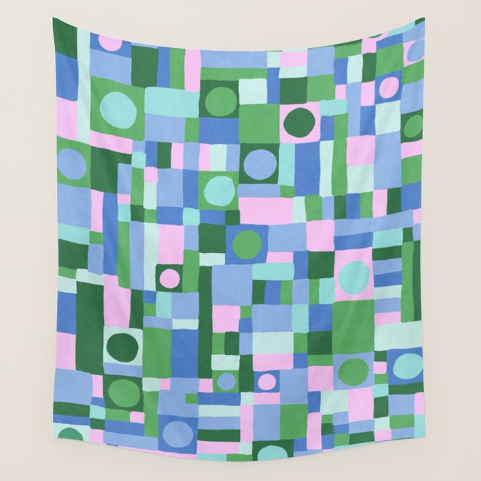 Mozaika 4 Wall Tapestry Gallery Image 4