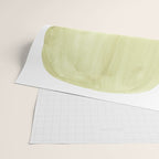 Olive green abstract shapes Wrapping Paper Gallery Image 2