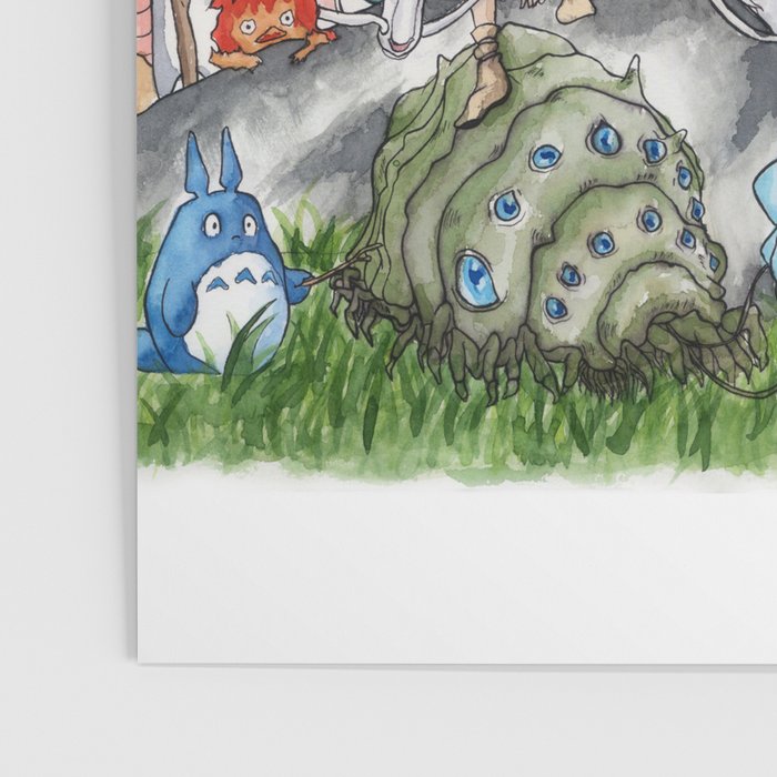 Miyazaki Tribute Poster Gallery Image 3