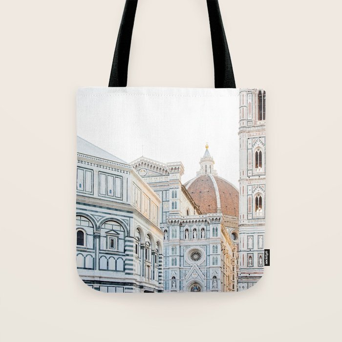 Il Duomo Sunrise, Florence Italy Tote Bag Gallery Image 1
