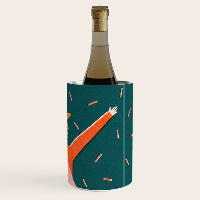 Christmas tree dress Wine Chiller Gallery Image 3