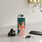 Christmas tree dress Water Bottle Gallery Image 4
