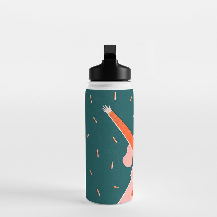 Christmas tree dress Water Bottle Gallery Image 3