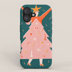Christmas tree dress iPhone Case Gallery Image 1