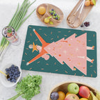 Christmas tree dress Cutting Board Gallery Image 2