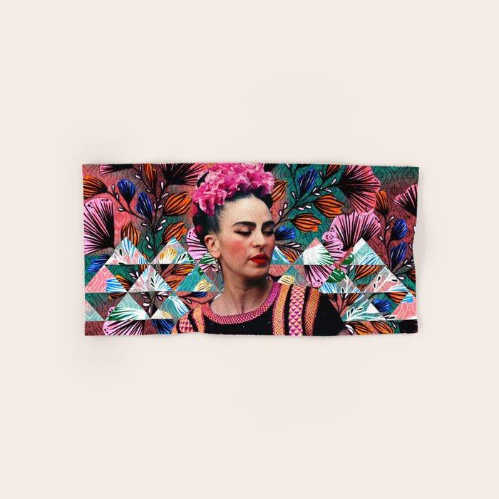 Flowery Frida Bath Towel Gallery Image 1