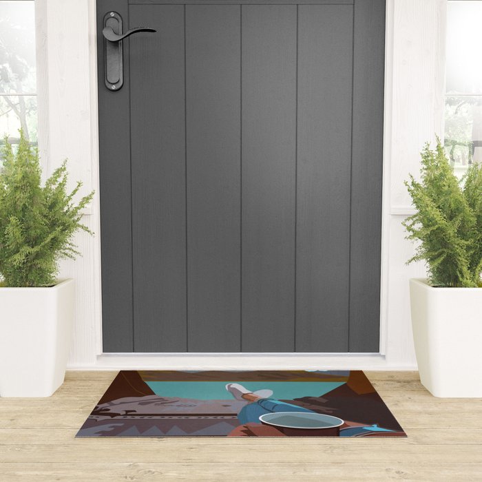 Place out of time Welcome Mat Gallery Image 3