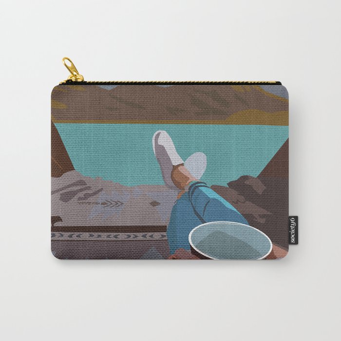 Place out of time Carry All Pouch Gallery Image 1