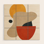 Abstract Art 11 Wood Wall Art Gallery Image 1