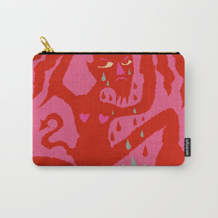sad devil Carry All Pouch Gallery Image 1